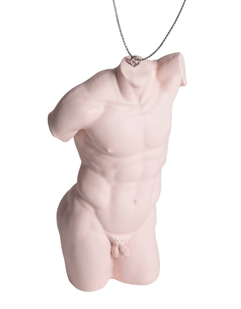 Pink Male Torso Hanging Decoration