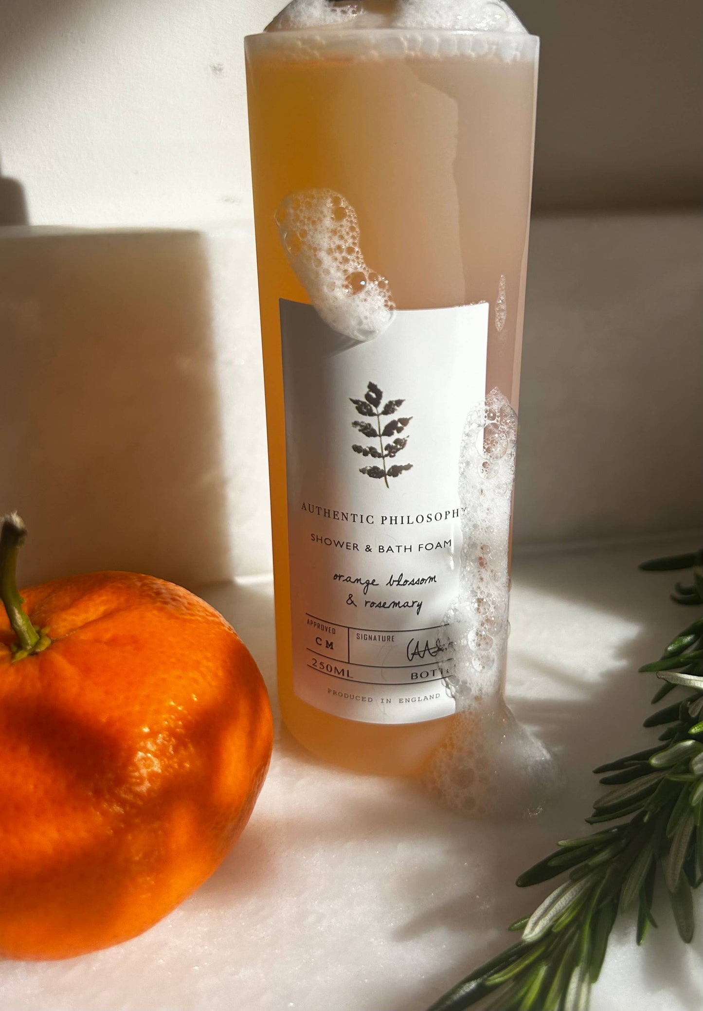 Orange Blossom & Rosemary - Bath & Shower foam