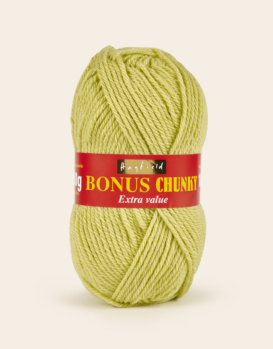 Sirdar Hayfield Bonus Chunky, Lime 0882