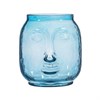 Blue face Vase