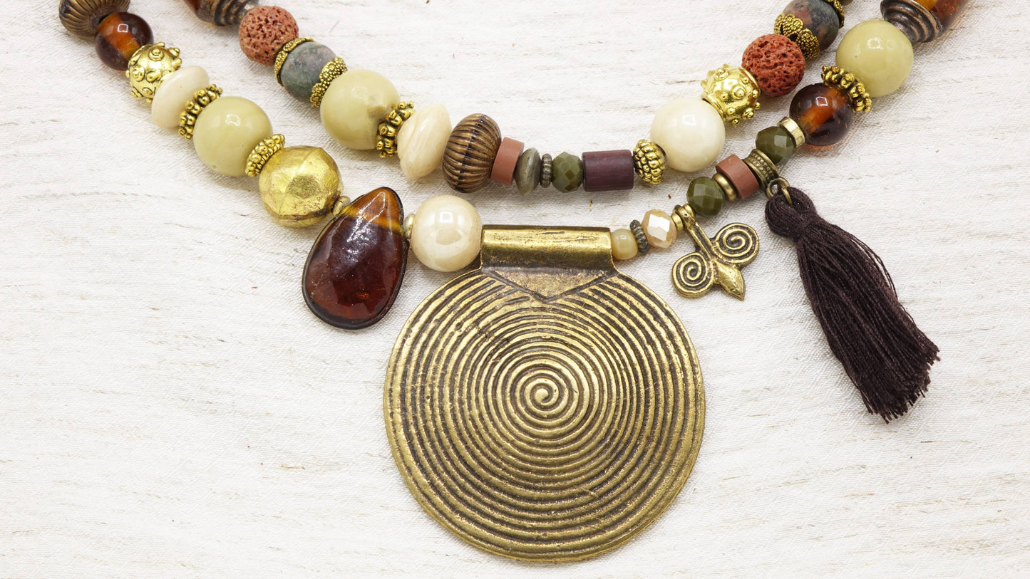 Chunky Beaded Necklace