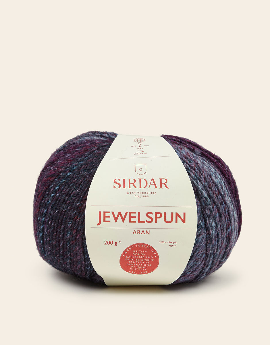 Sirdar Jewelspun Aran Nordic Noir 842