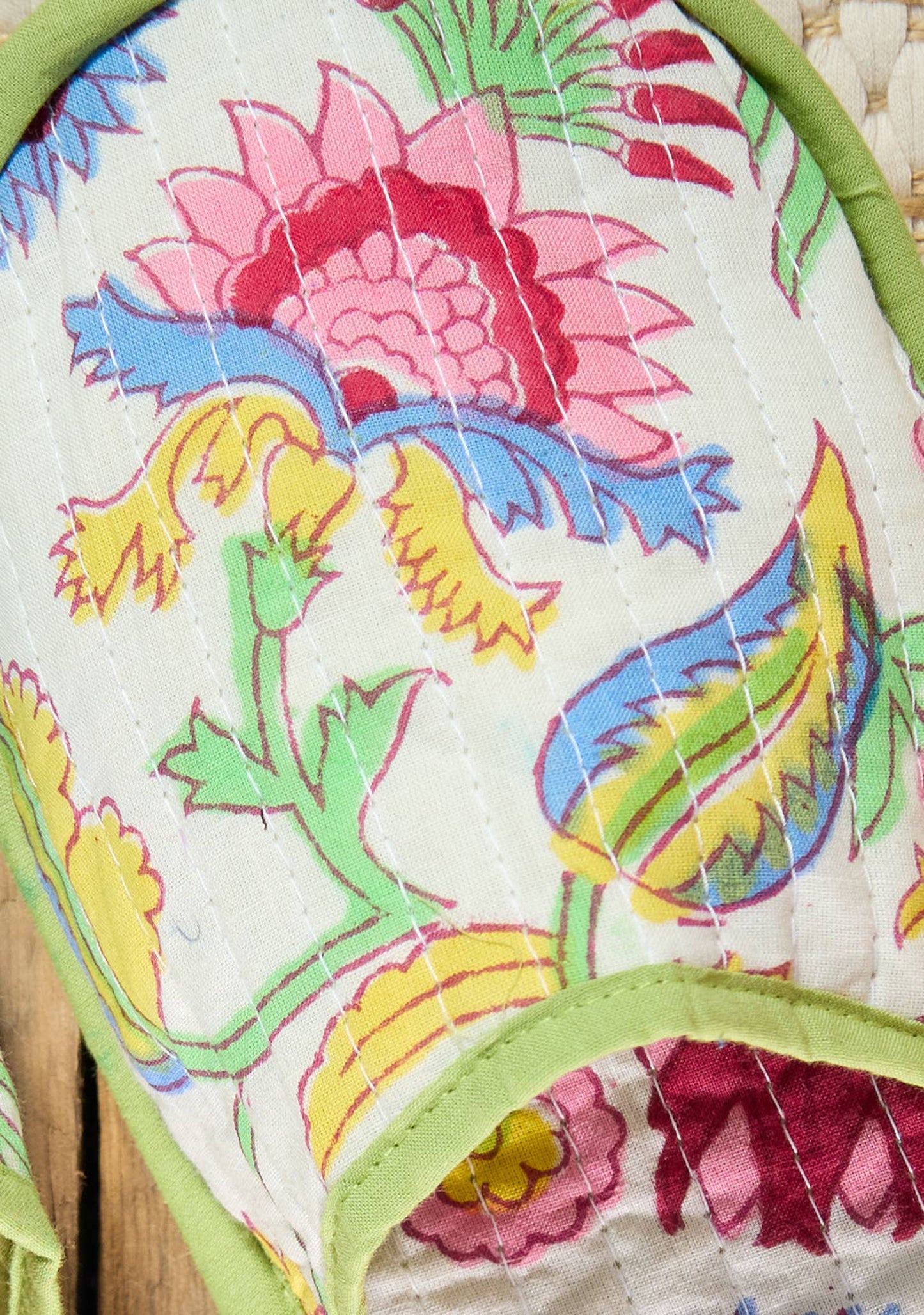 Shvanthi Block Print Travel Slippers