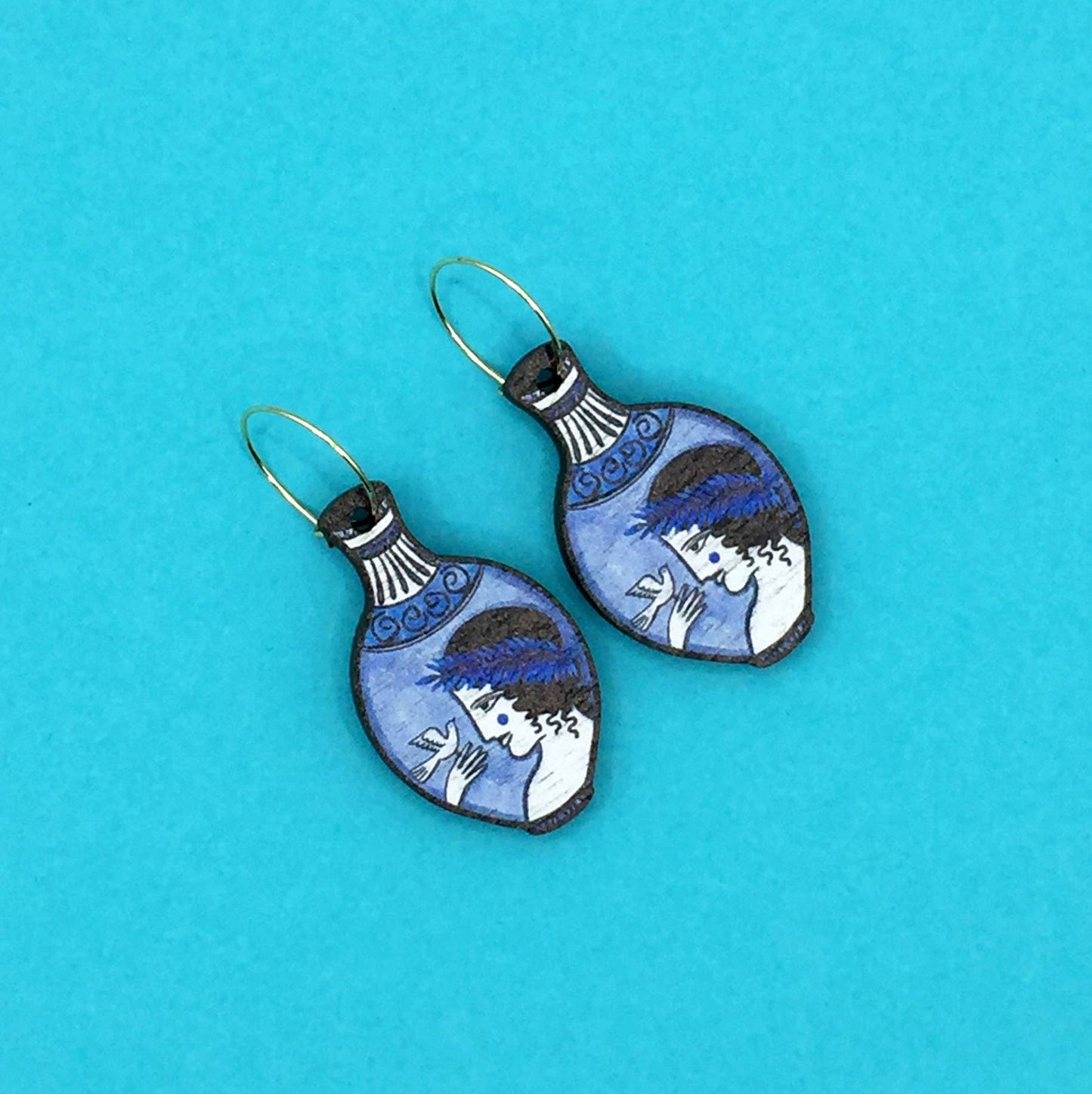 Greek Goddess Earrings