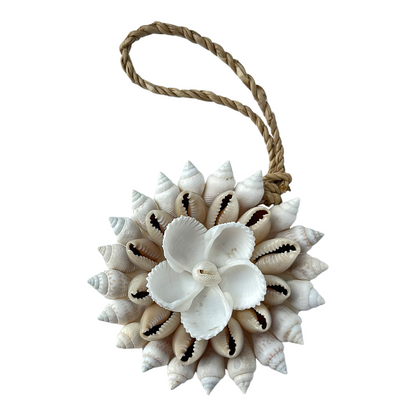 Handmade Seashell Hanging Ornament: #02