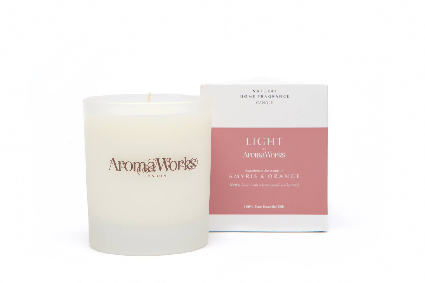 Aromaworks Light Candle, 30cl: Lemongrass & Bergamot