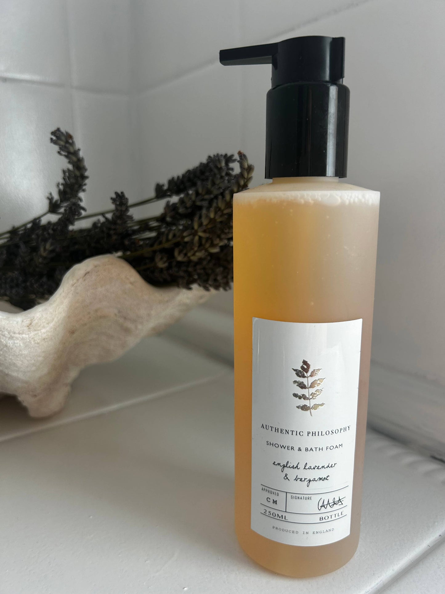 English lavender & Bergamot - Bath & Shower foam