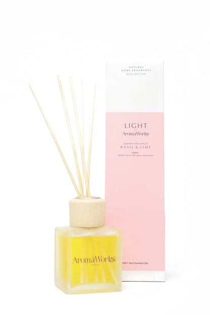 Aromaworks Light Reed Diffuser: Spearmint & Lime / 100ml