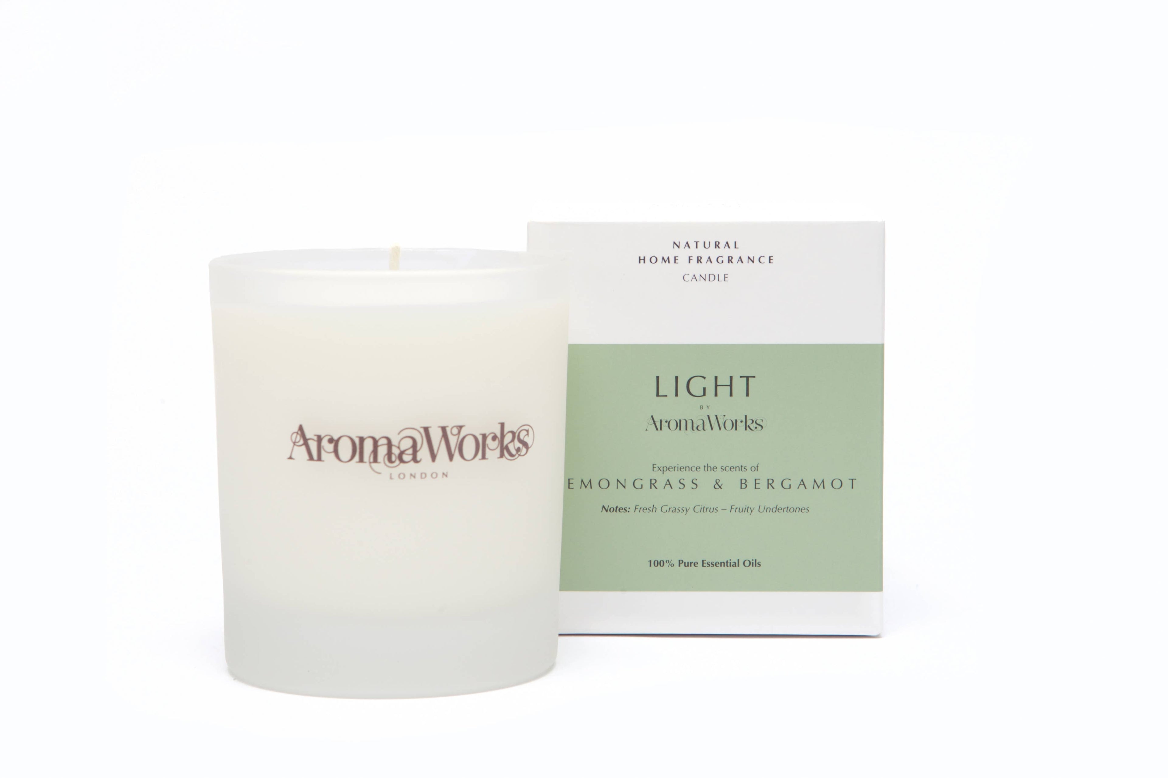 Aromaworks Light Candle, 30cl: Spearmint & Lime