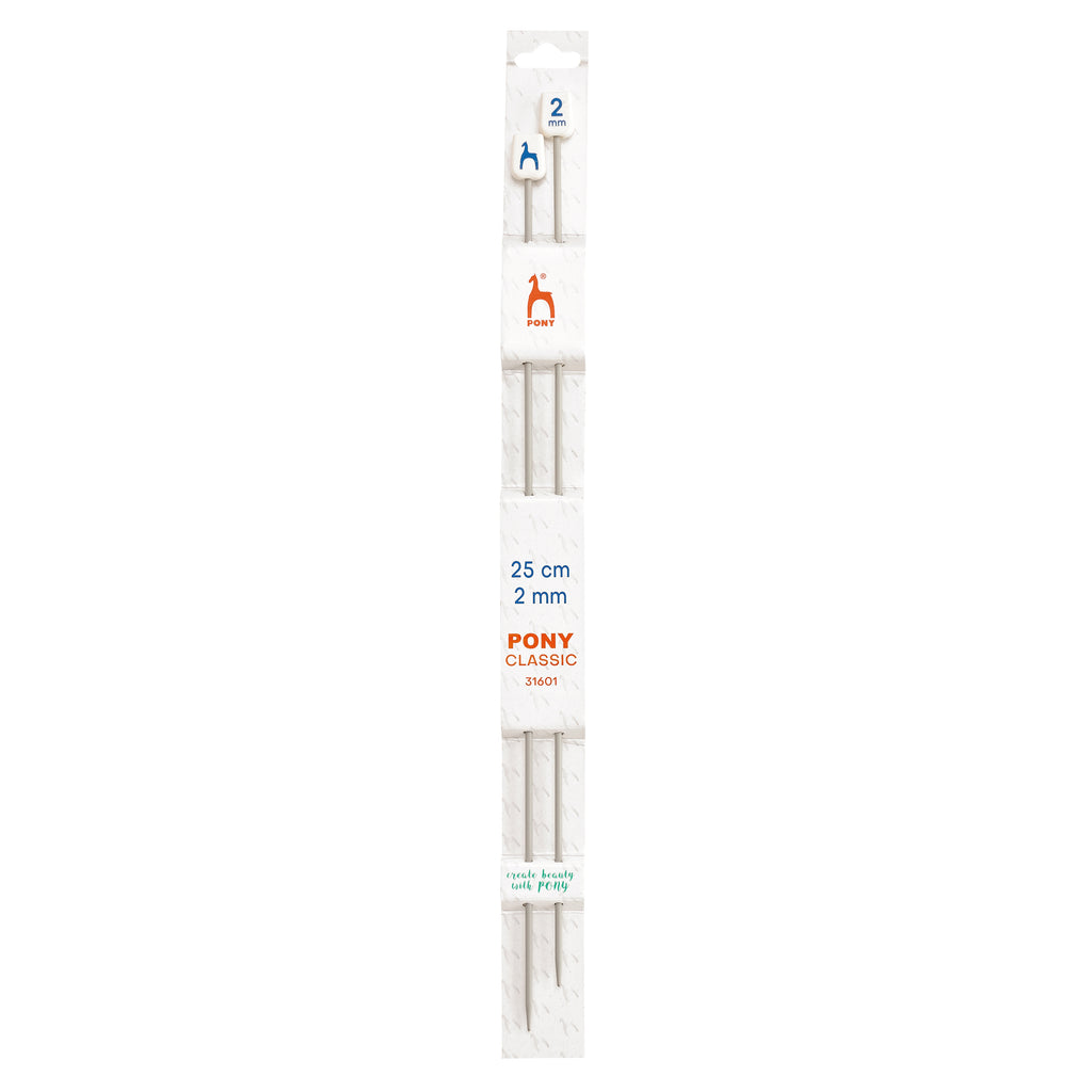 Knitting needles 2mm, 25cm Pony