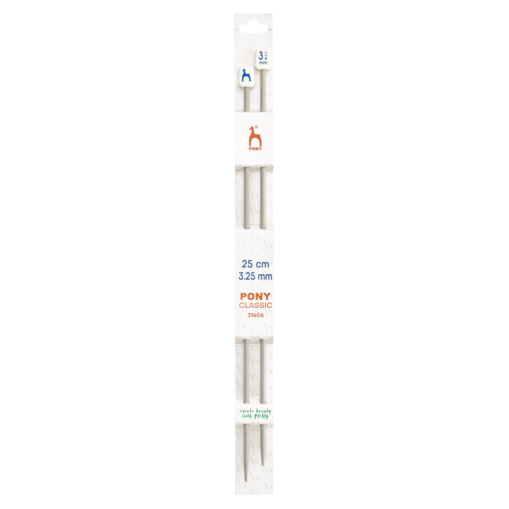 Knitting needles 3.25mm, 25cm Pony