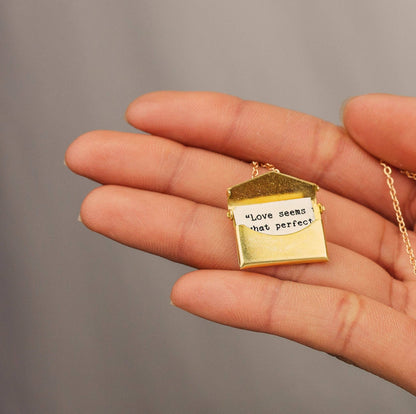 Envelope Locket: 18"