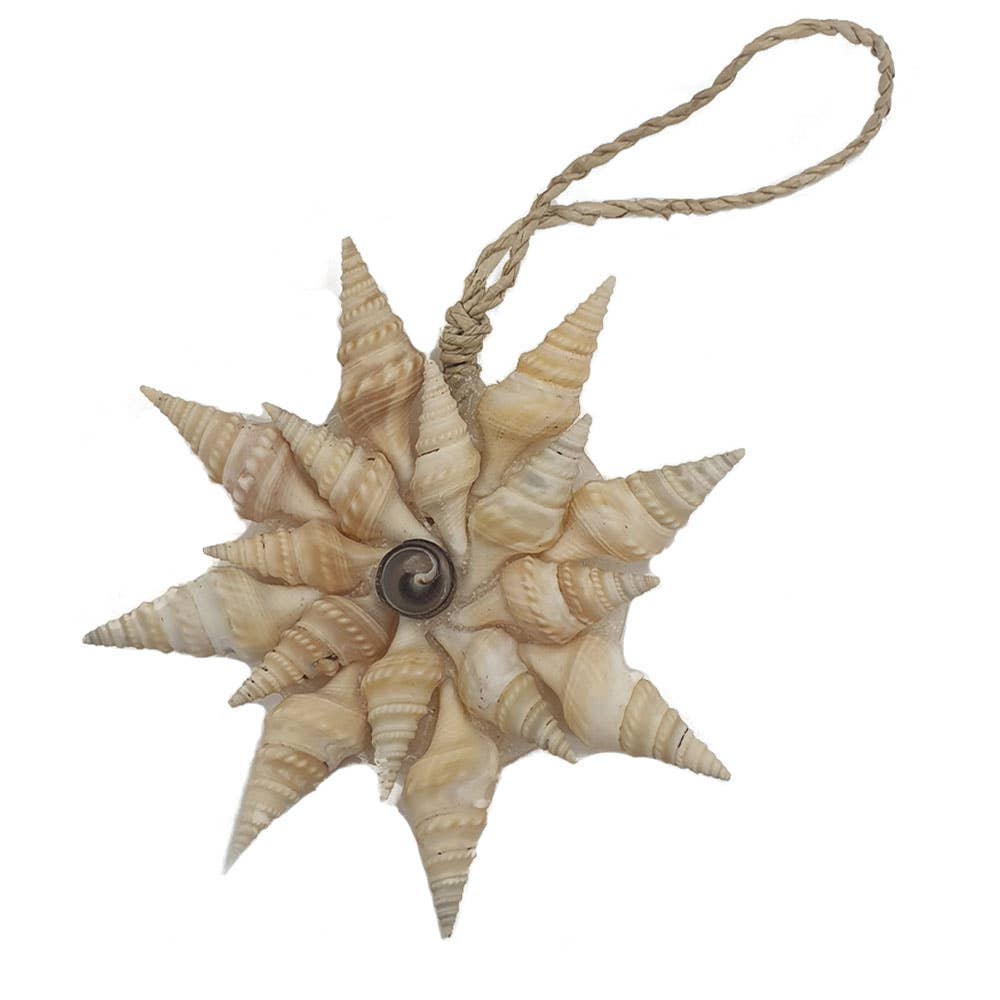 Handmade Seashell Hanging Ornament: #01