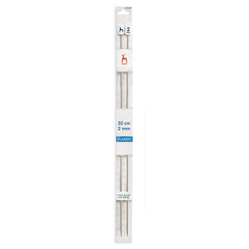 Knitting needles 2mm, 30cm Pony
