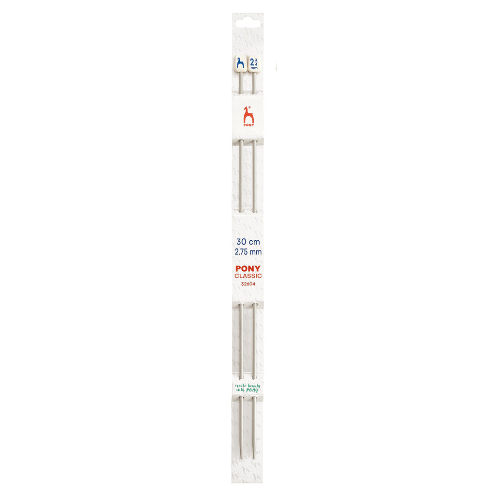 Knitting needles 2.75mm, 30cm Pony