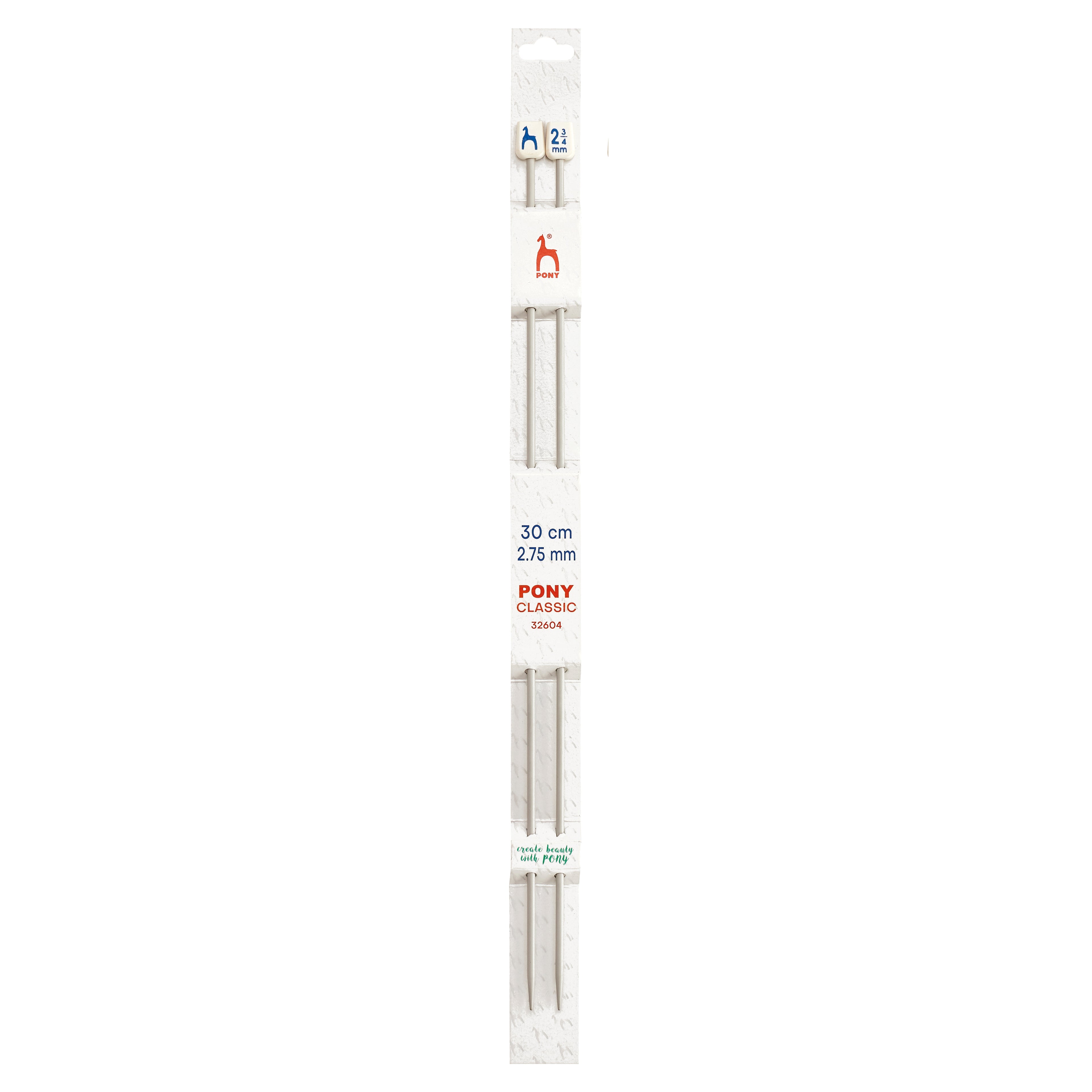 Knitting needles 2.75mm, 30cm Pony