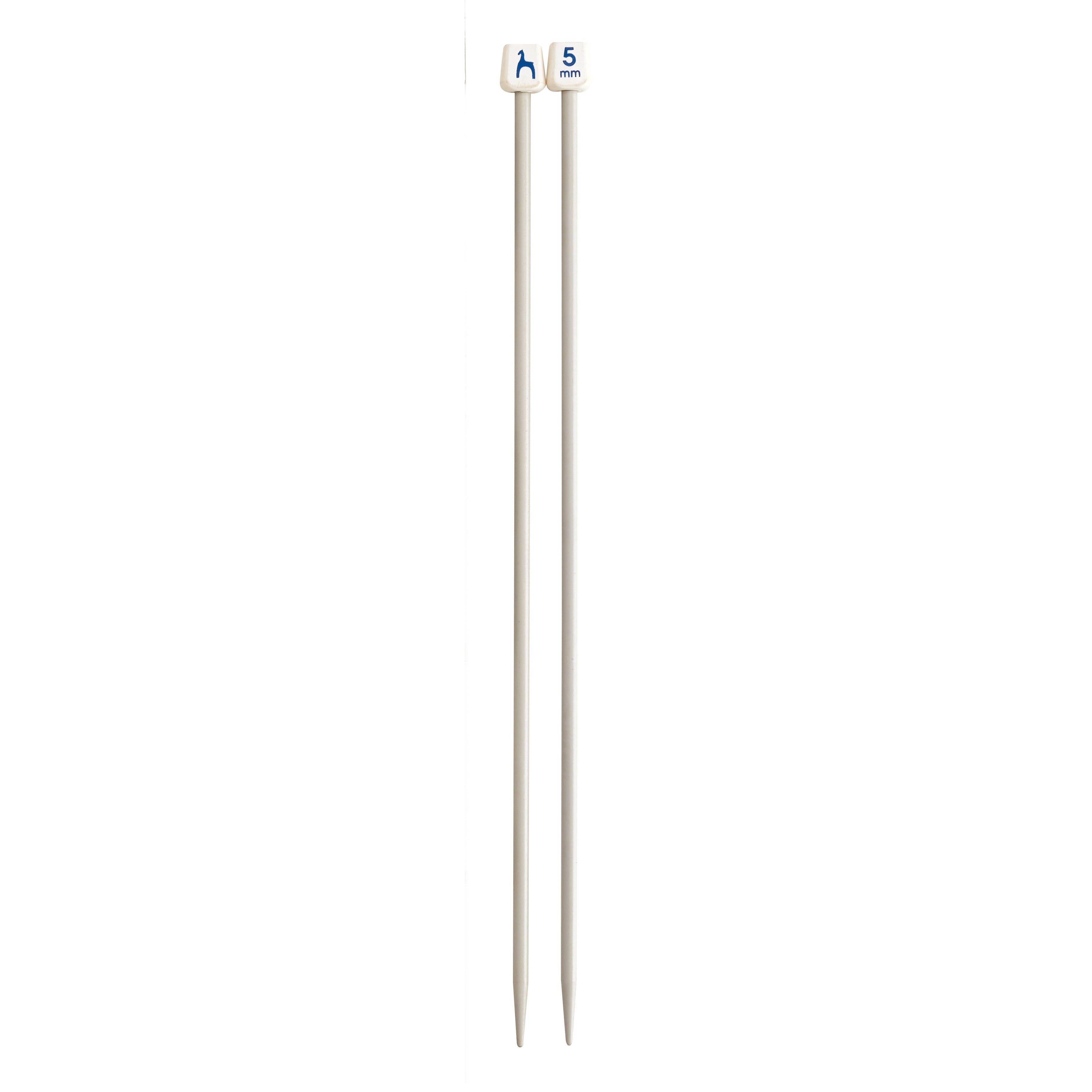 Knitting needles 5mm, 30cm Pony