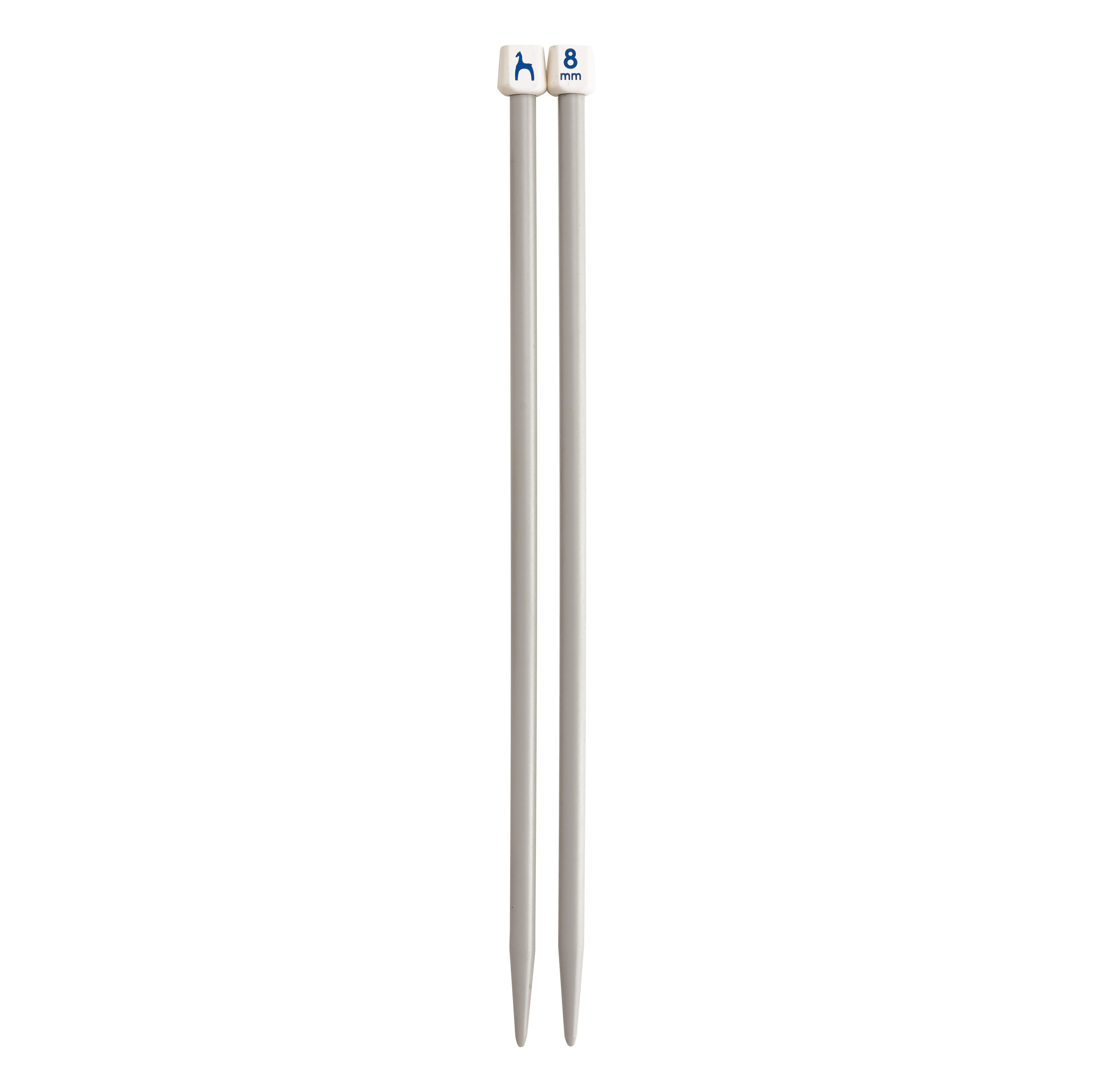 Knitting needles 8mm, 30cm Pony