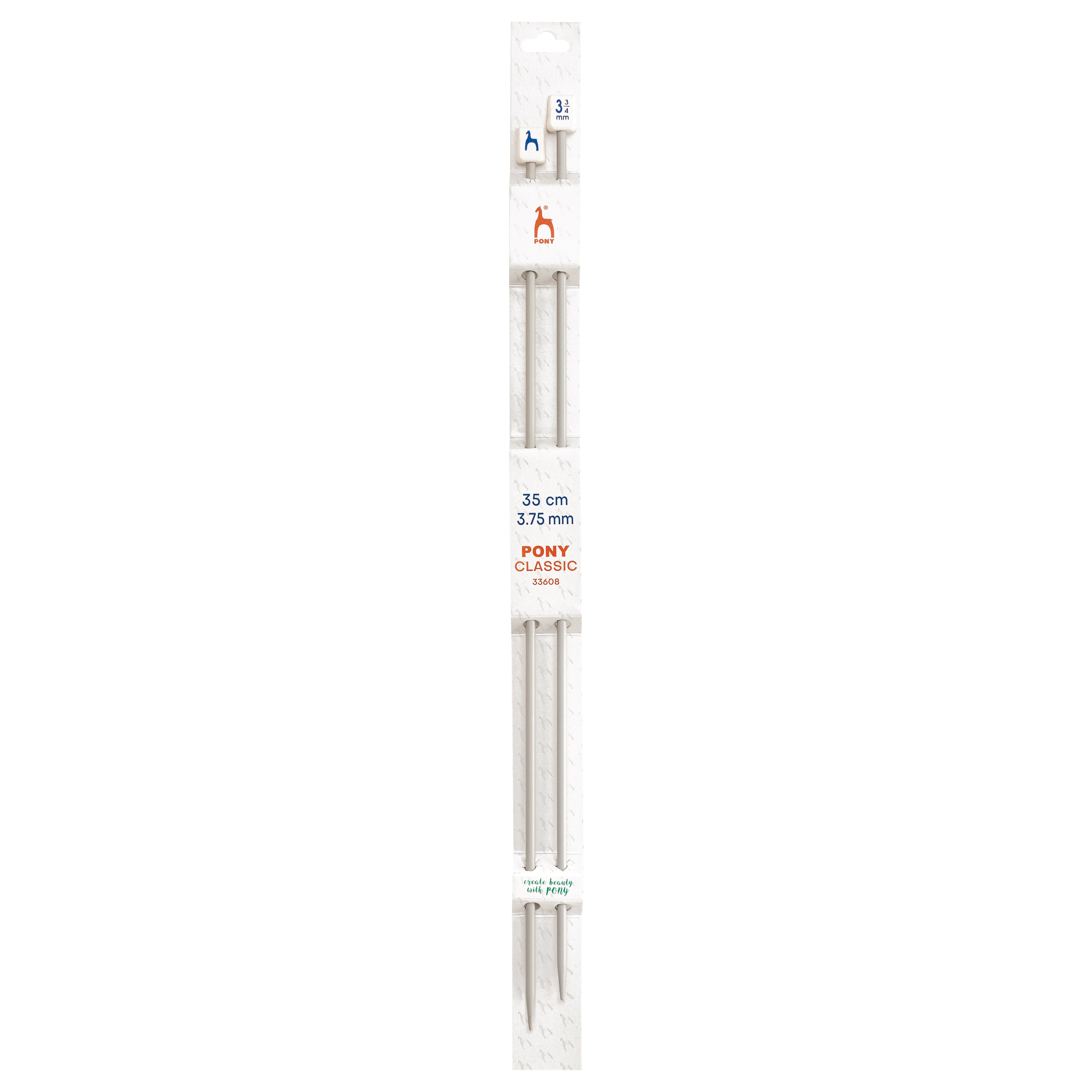 Knitting needles 3.75mm, 35cm Pony