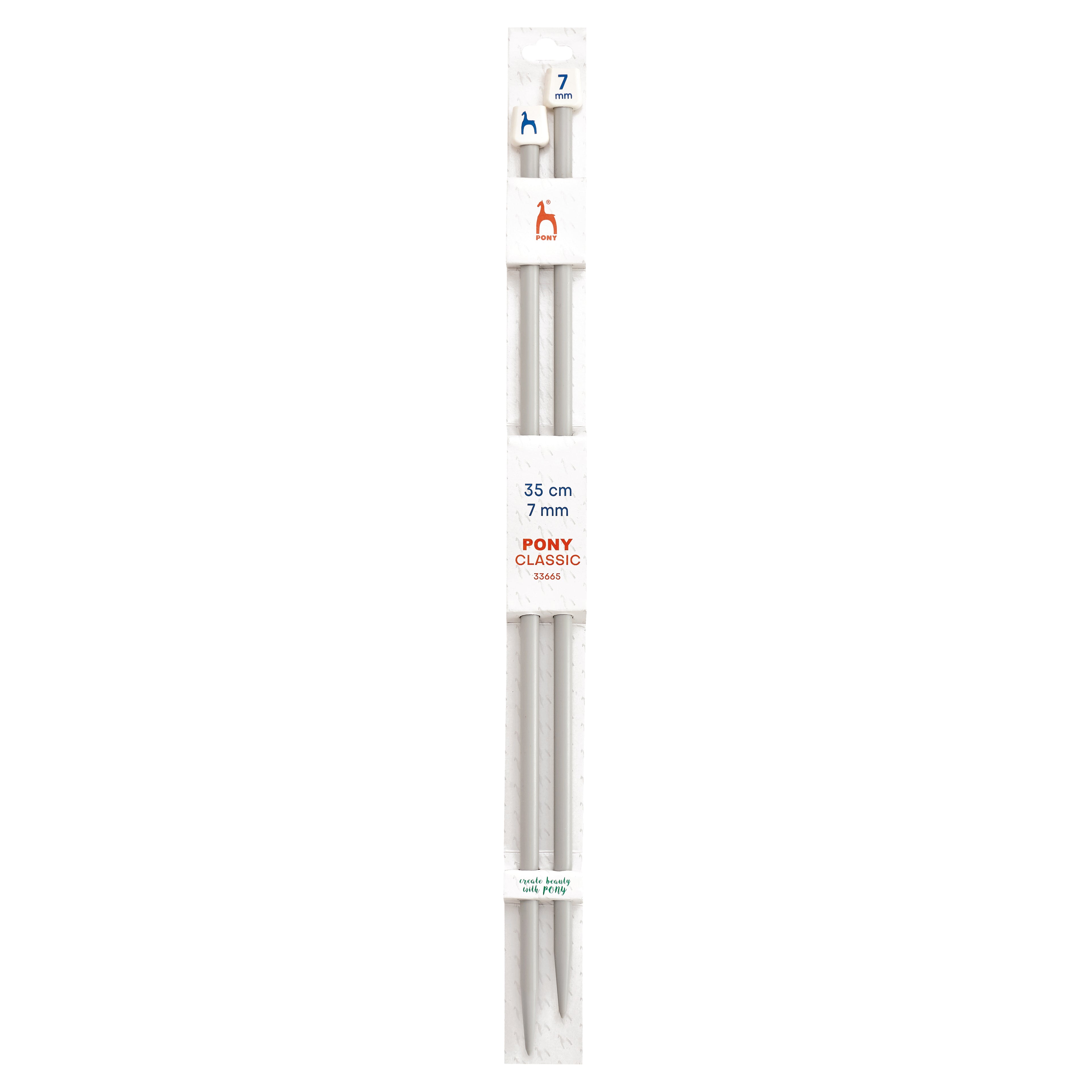 Knitting needles 7mm 35cm Pony