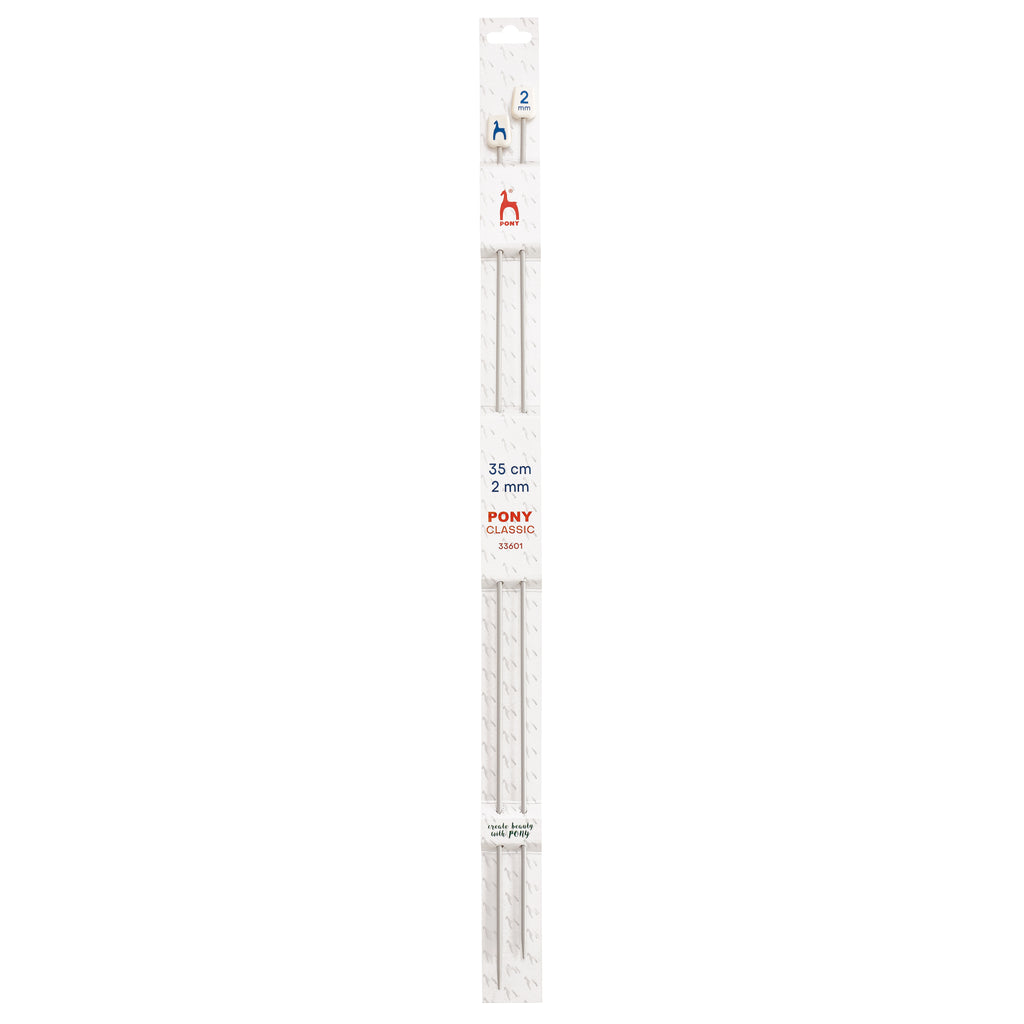 Knitting needles 2mm, 35cm Pony