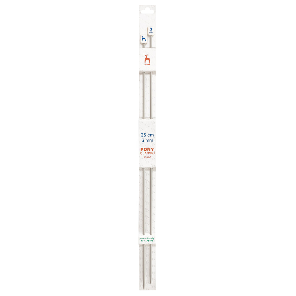 Knitting needles 3mm, 35cm Pony
