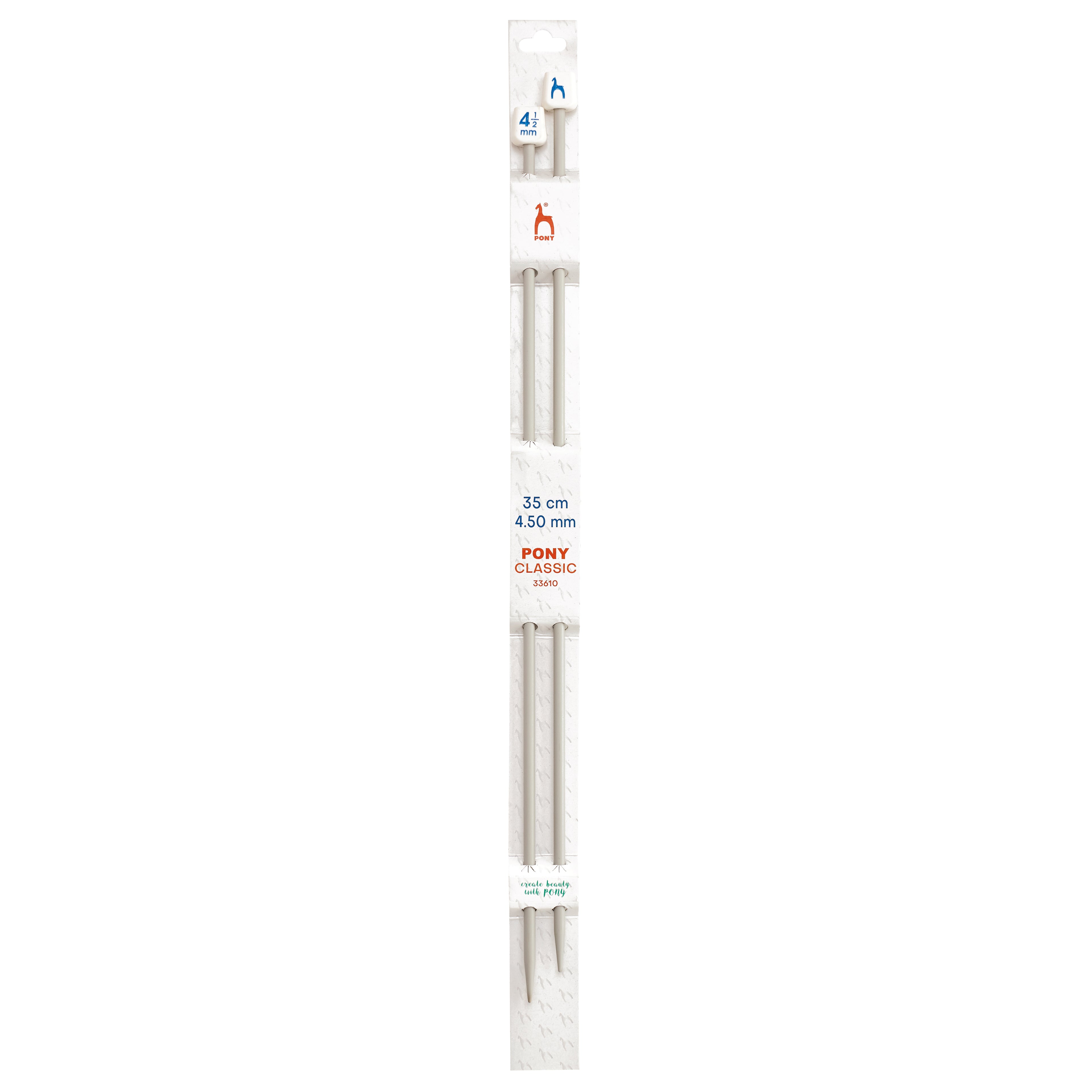 Knitting needles 4.5mm 35cm Pony