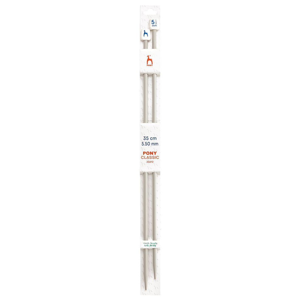 Knitting needles 5.50mm 35cm Pony