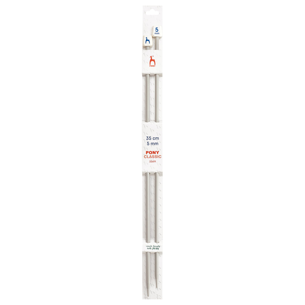 Knitting needles 5mm 35cm Pony
