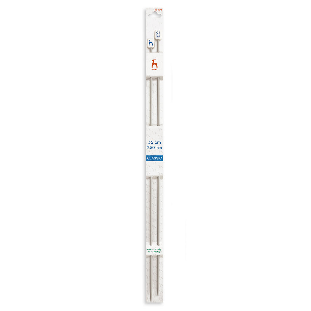 Knitting needles 2.50mm, 35cm Pony
