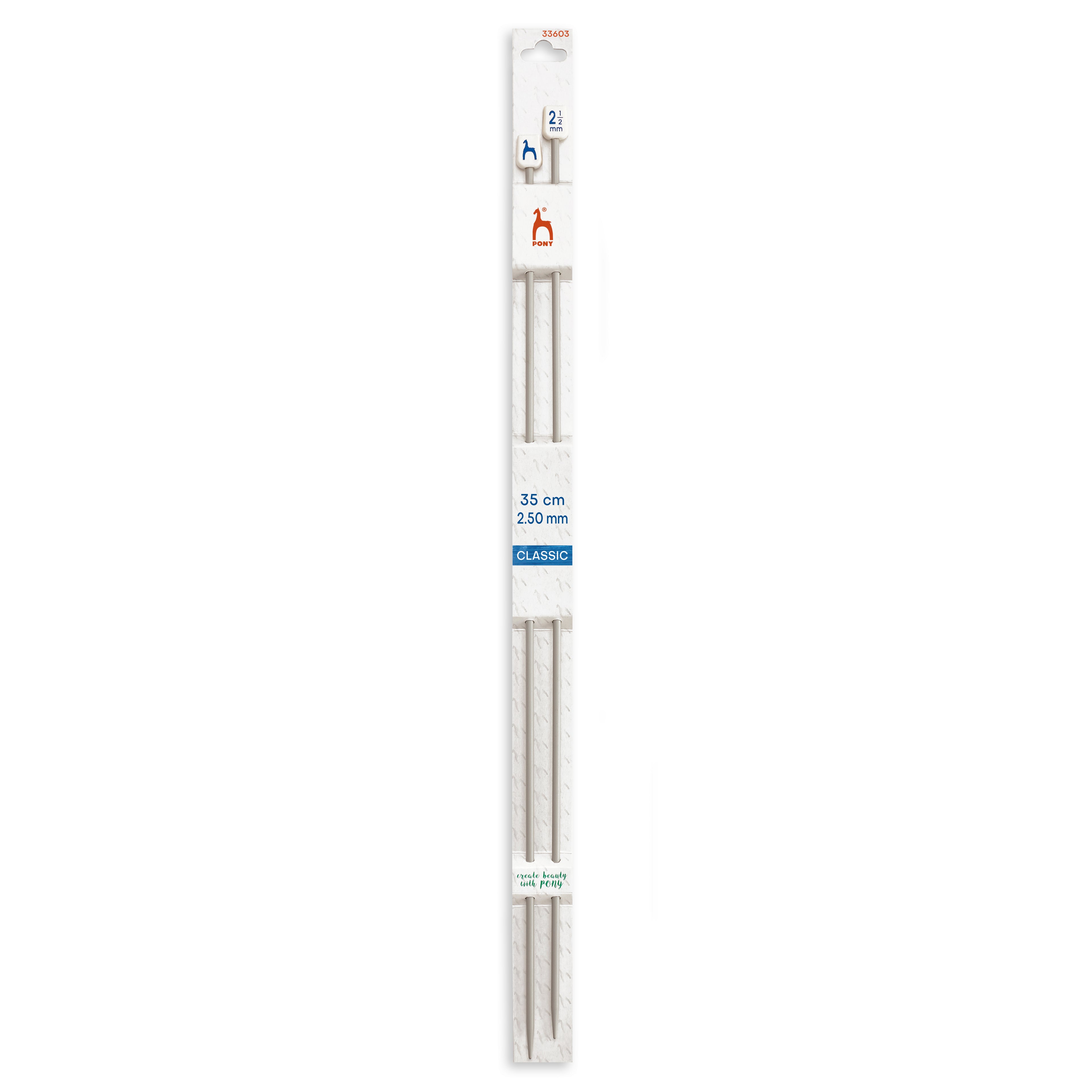 Knitting needles 2.50mm, 35cm Pony