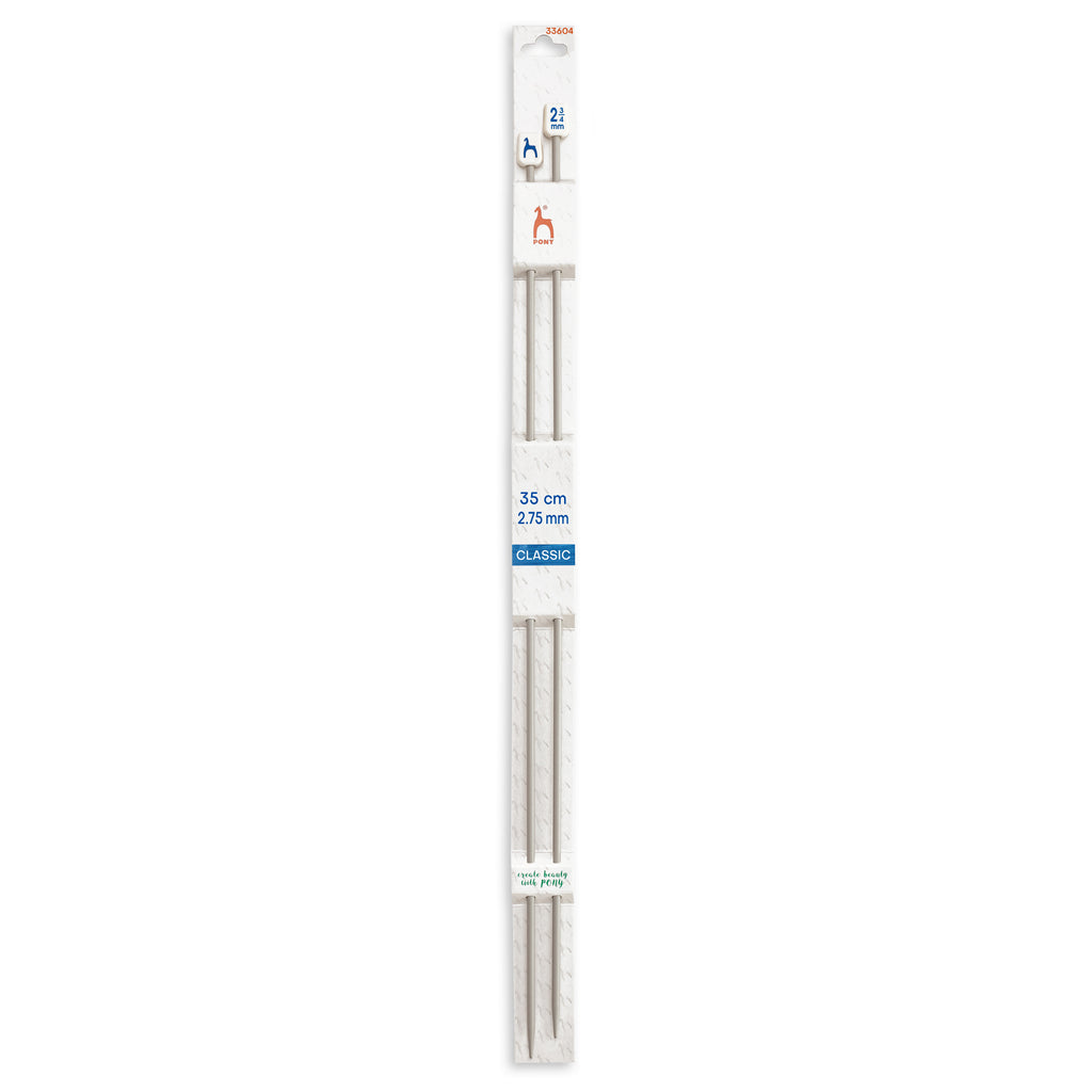 Knitting needles 2.75mm, 35cm Pony