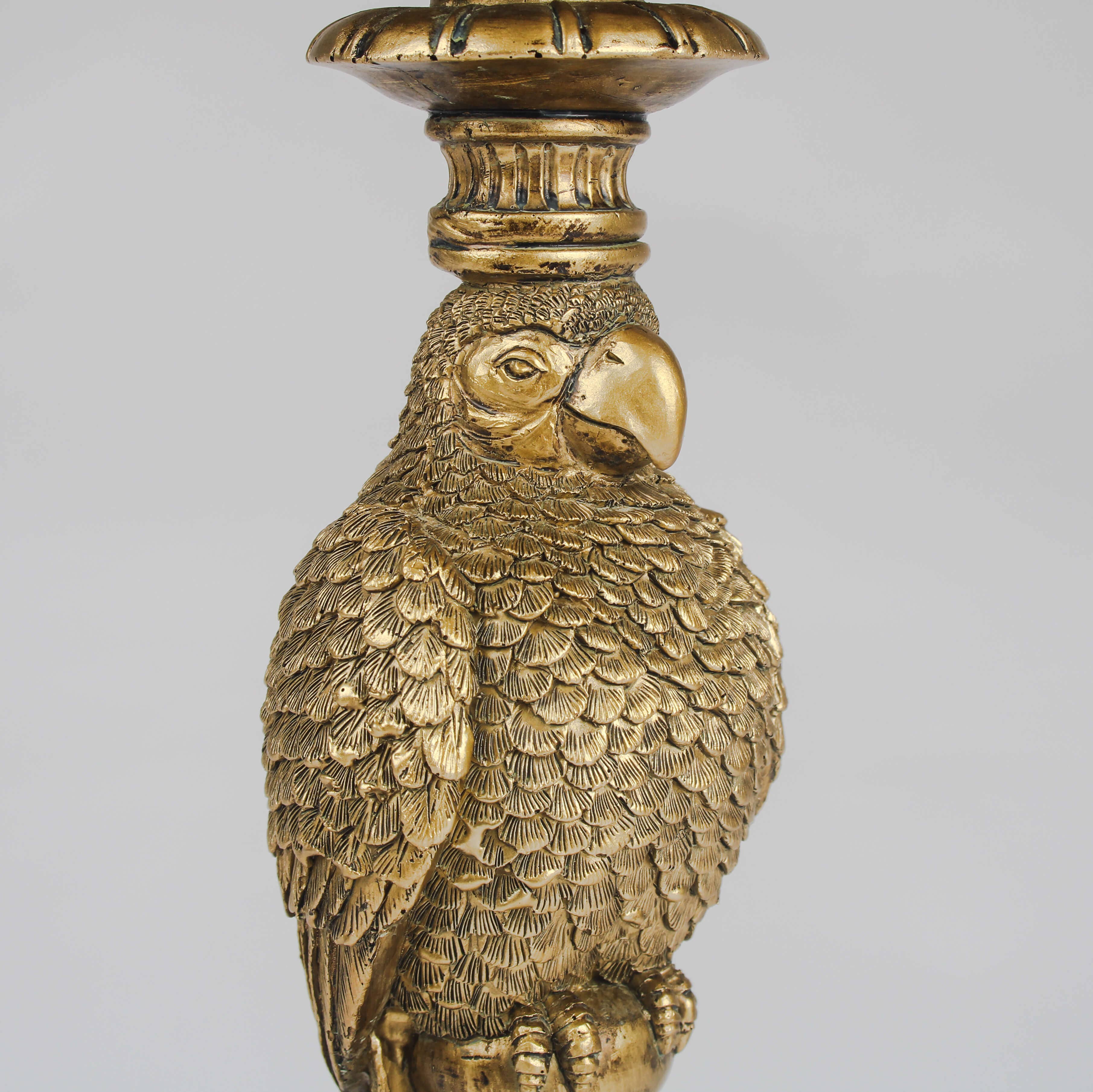 Parrot Candle Holder