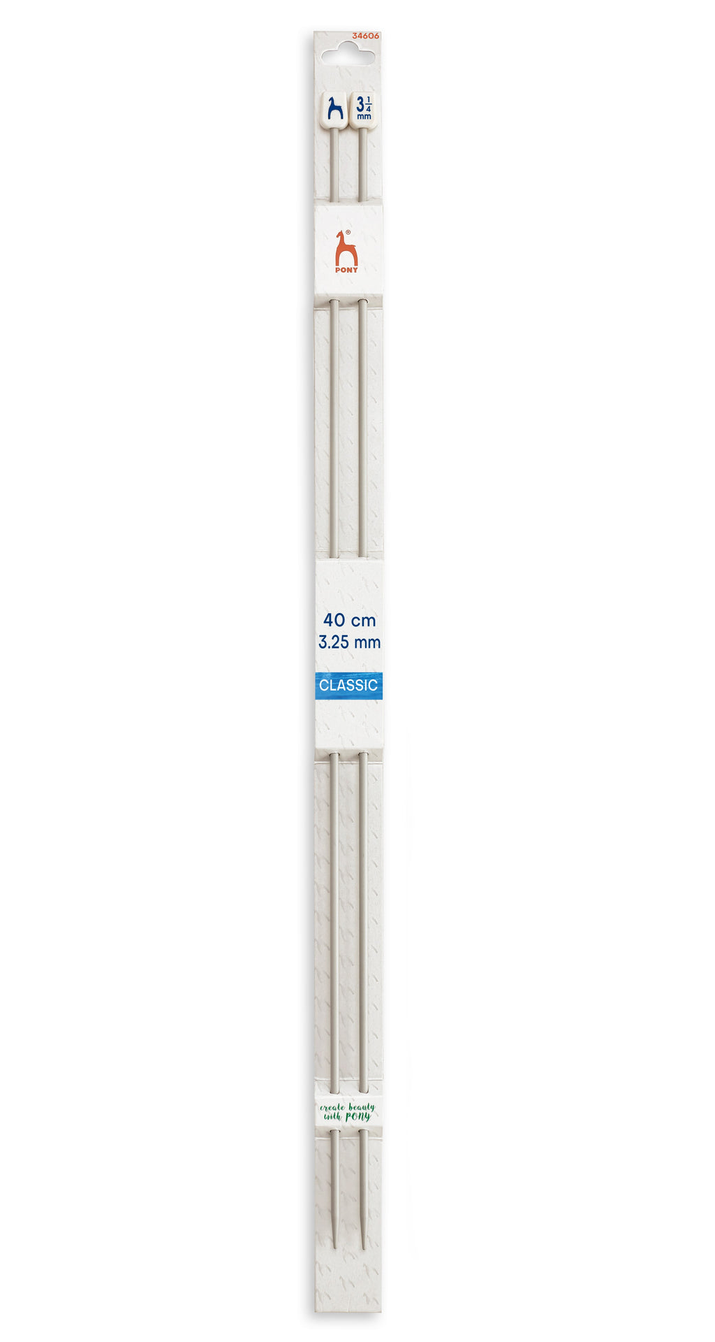 Knitting needles 3.25mm, 40cm Pony
