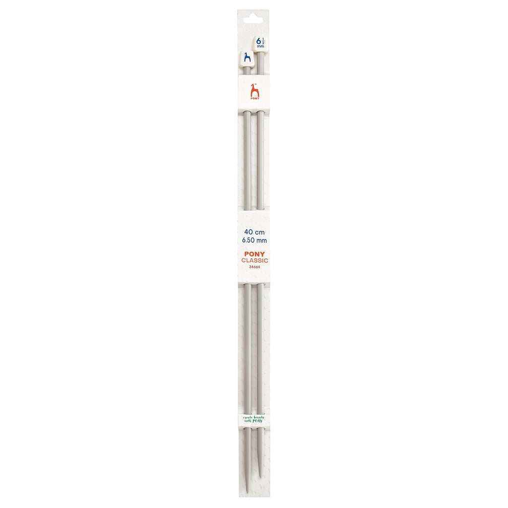 Knitting needles 6.50mm, 40cm Pony