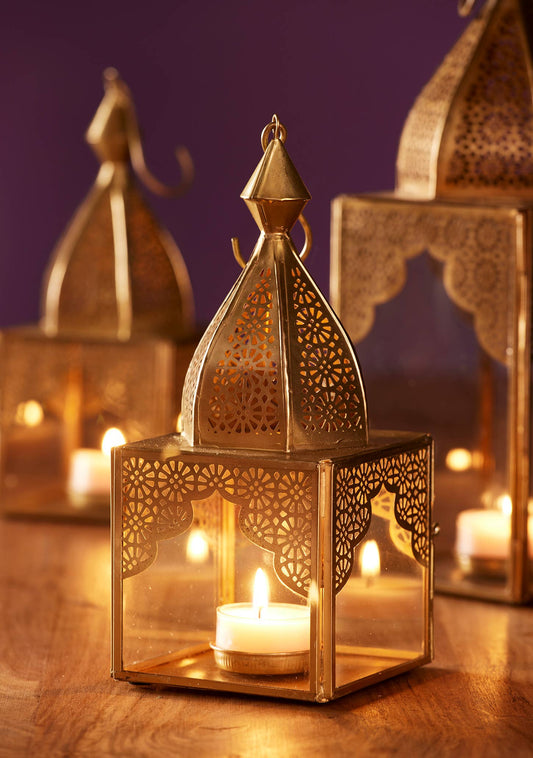 Minaret Glass Lantern Small