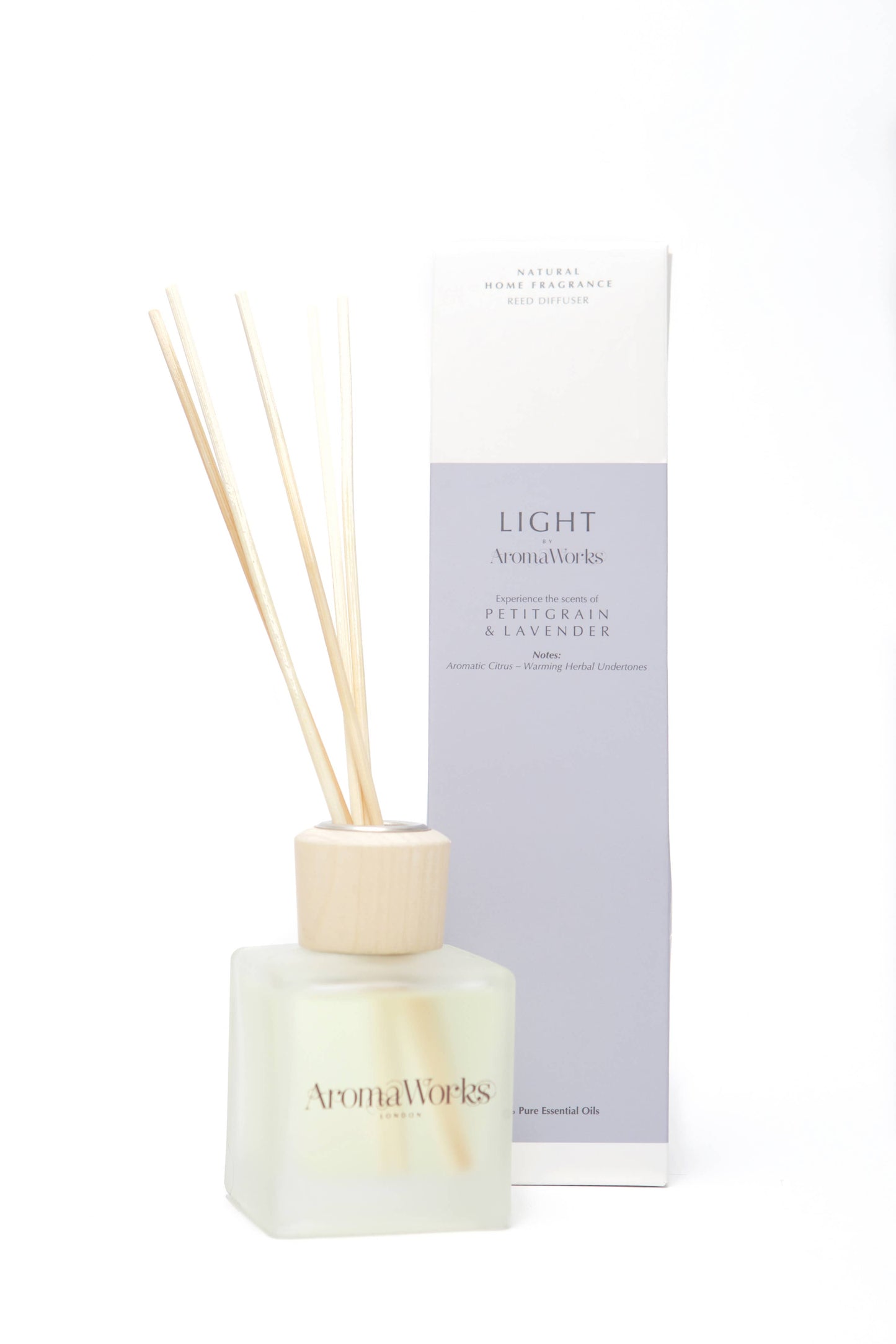 Aromaworks Light Reed Diffuser: Mandarin & Vetivert / 100ml