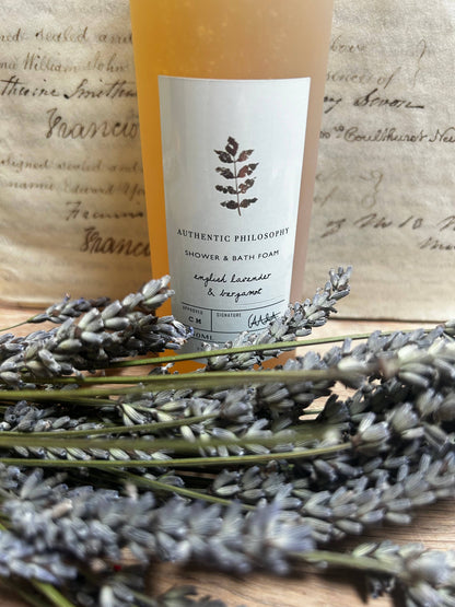 English lavender & Bergamot - Bath & Shower foam