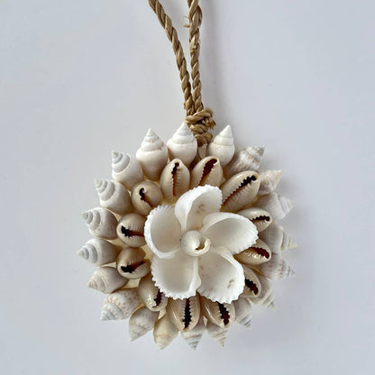 Handmade Seashell Hanging Ornament: #01