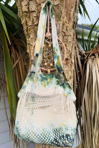 BOTANICA Market Organic Cotton Bag in Olive: OLIVE