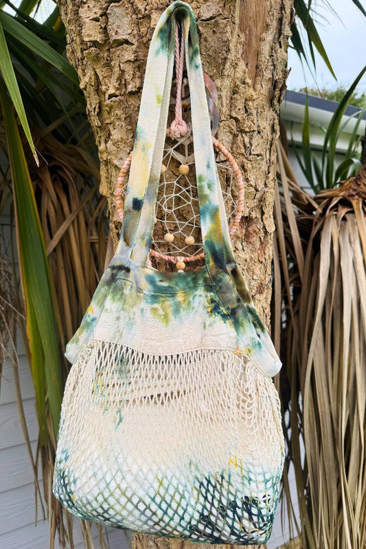 BOTANICA Market Organic Cotton Bag in Olive: OLIVE