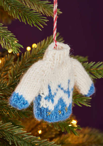 Set of 3 Knitted Winter Woolies Blue