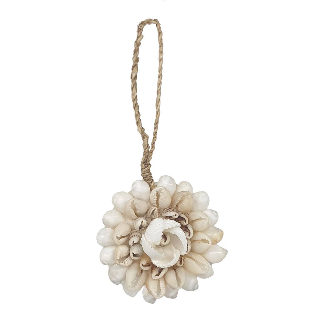 Handmade Seashell Hanging Ornament: #02