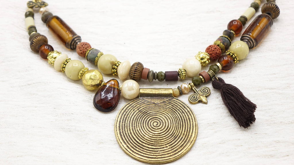 Chunky Beaded Necklace