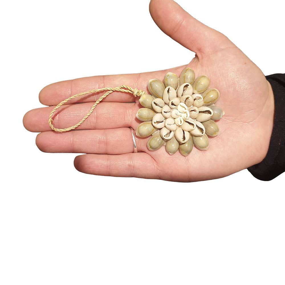 Handmade Seashell Hanging Ornament: #09