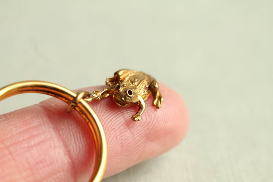 Tiny Frog Keyring