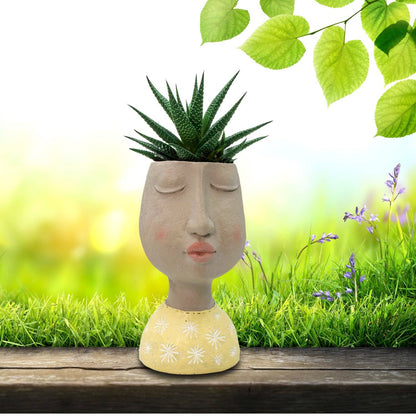Head Planter Yellow