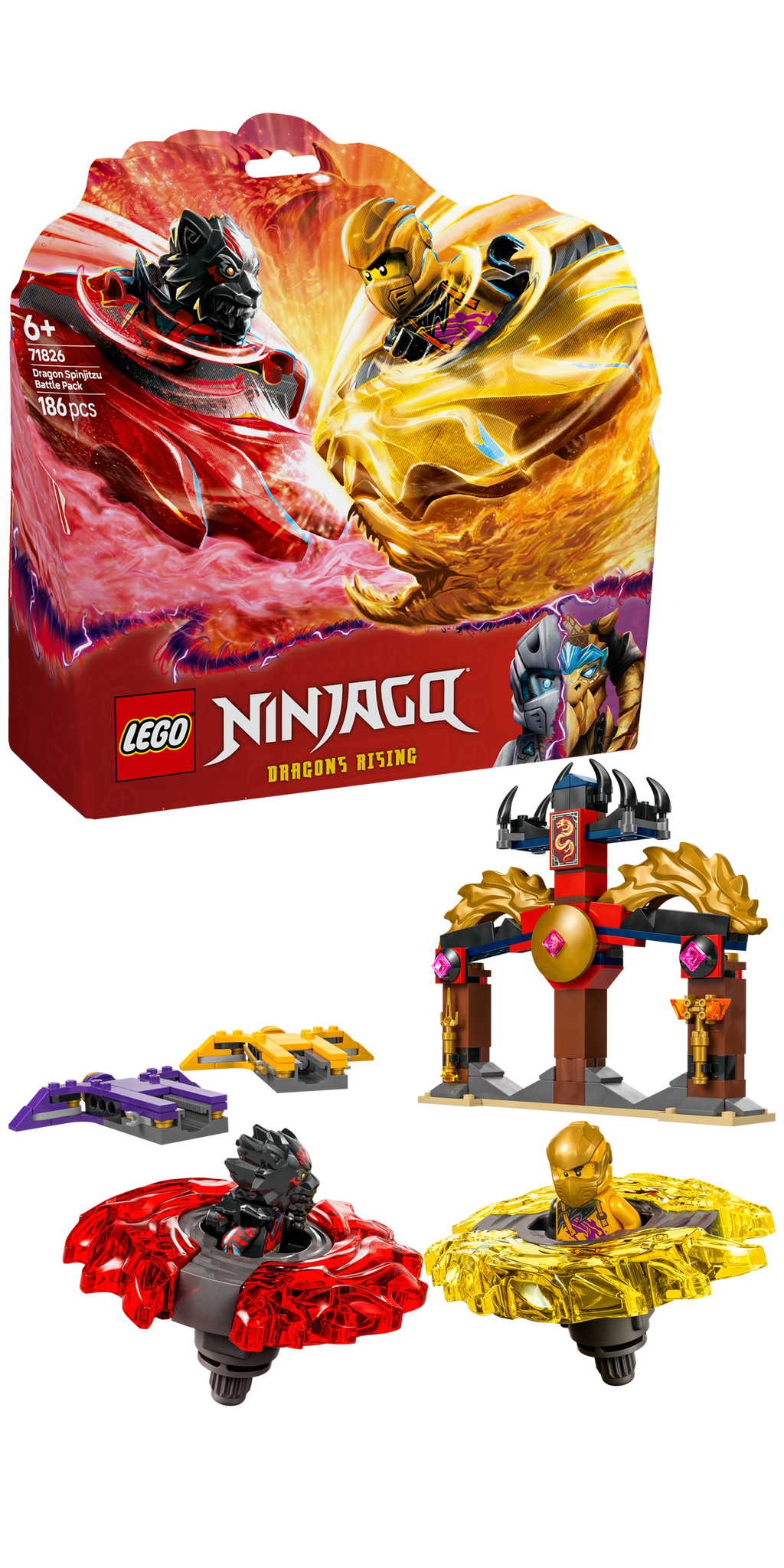 Lego Ninjago 71826 Dragon Spinjitzu Battle Pack