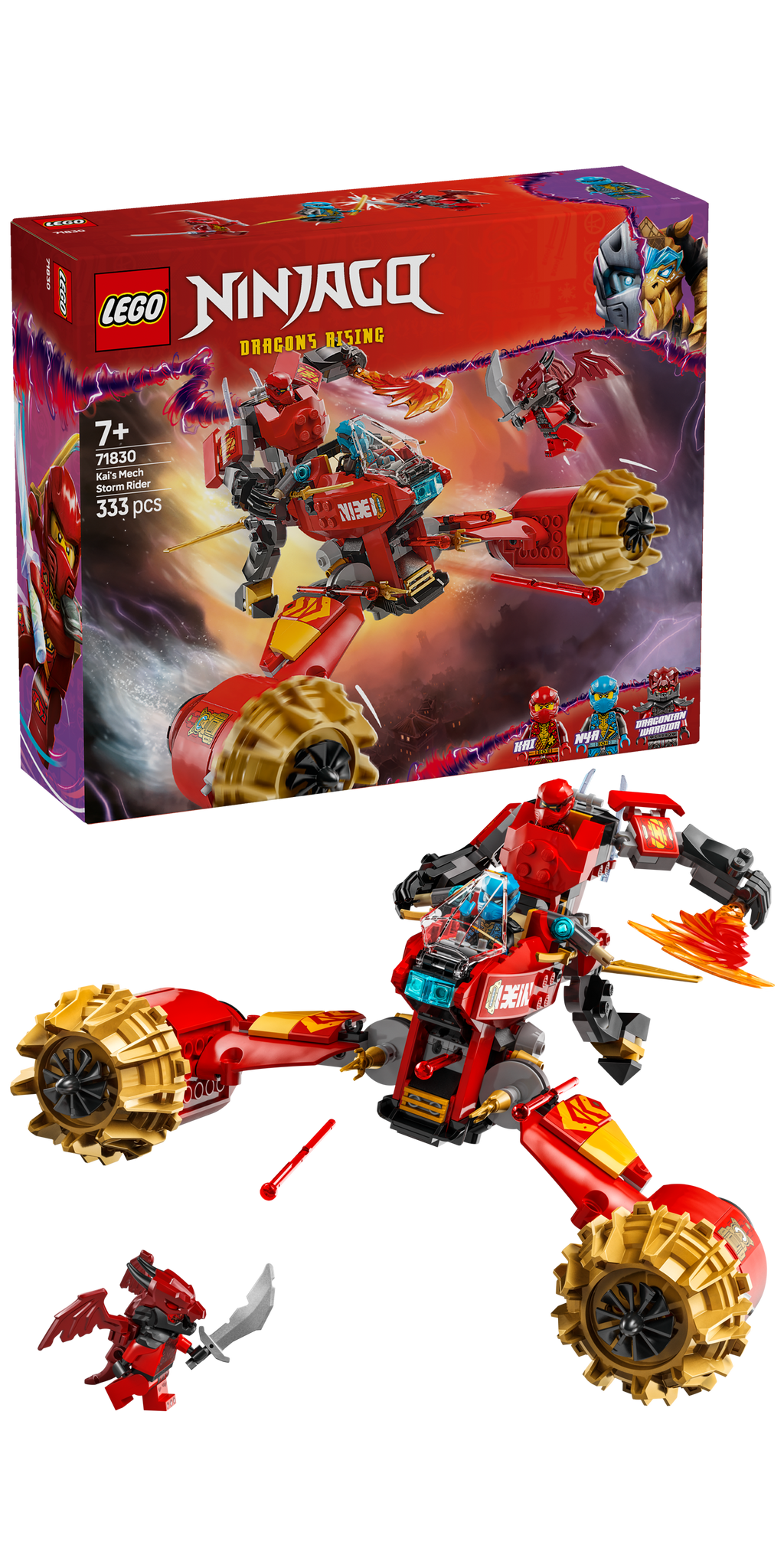 Lego Ninjago 71830 Kai’s Mech Storm Rider