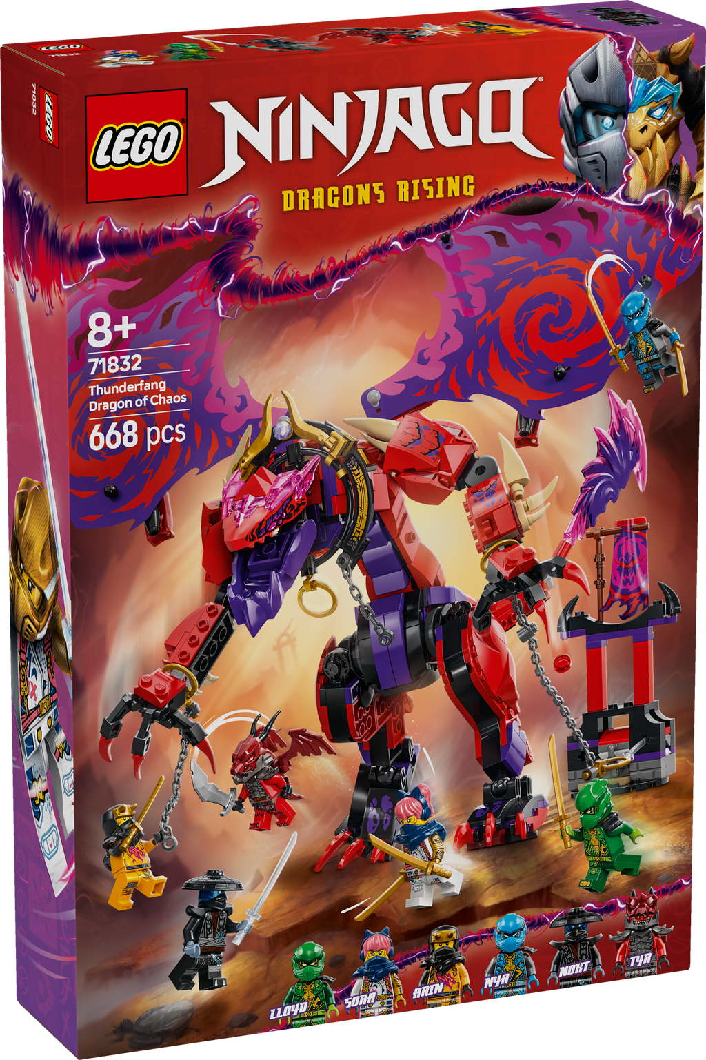 Lego Ninjago 71832 Thunderfang Dragon of Chaos